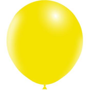 5 Balões 45cm - Amarelo