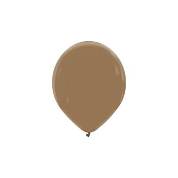 25 Balloons 14cm Pastel - Light Brown
