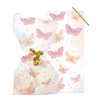 Butterfly Cello Treat Bags with Twist Ties Anniversary House