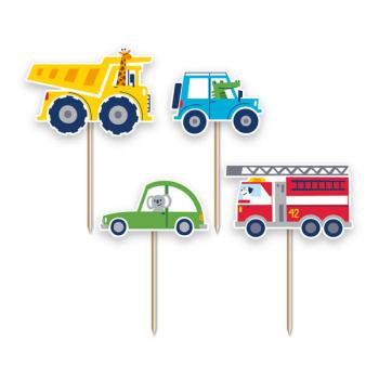 Transport Cupcake Toppers