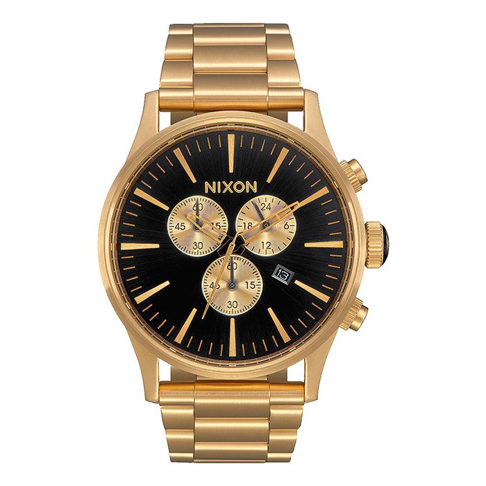 nixon gold sentry chrono