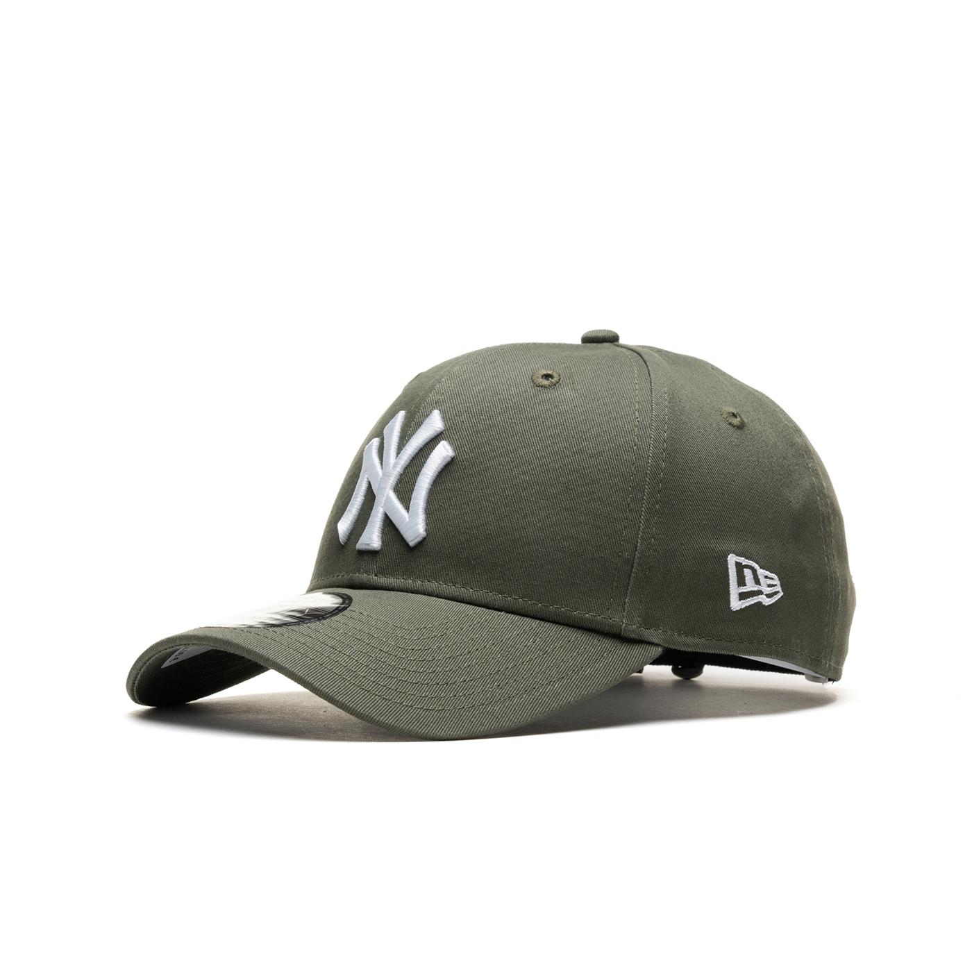 NY Yankees New Era 940 League Essential Olive Green Baseball Cap