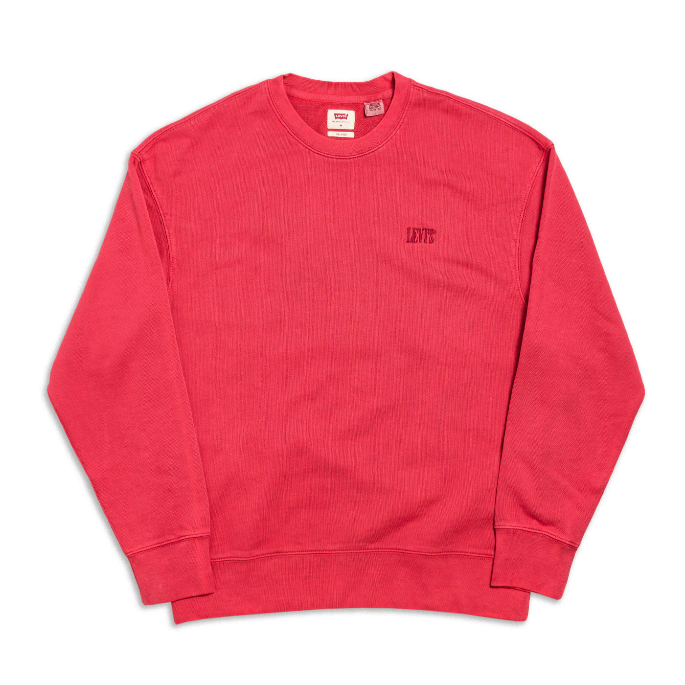 Sweater Levis The Authentic Logo Crewneck Sweatshirt Red for Man |  855310002 