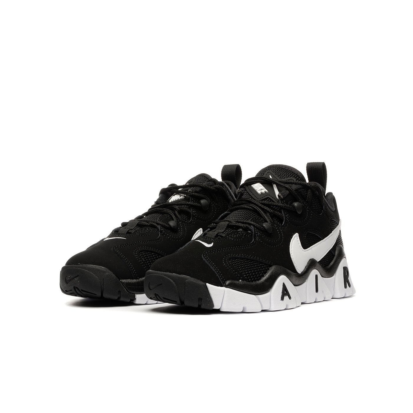 nike air barrage low junior black