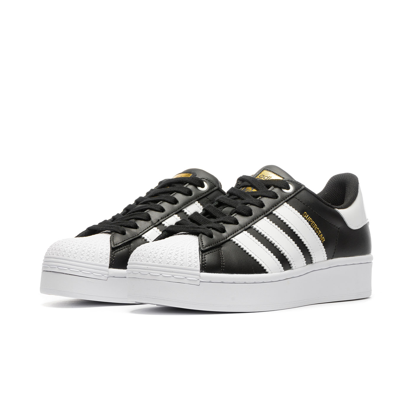 Tênis Adidas Superstar Bold Feminino Cloud White Core Black Gold