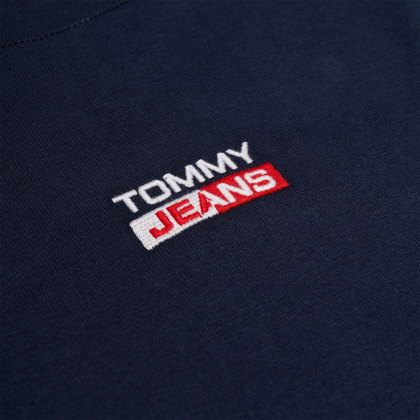 T-Shirt TOMMY JEANS Small Centered Logo Tee Blue for Man ...