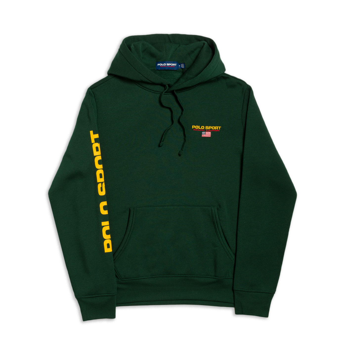 Sweater POLO RALPH LAUREN Polo Sport Neon Fleece Hoodie Green for Man |  710792899008 