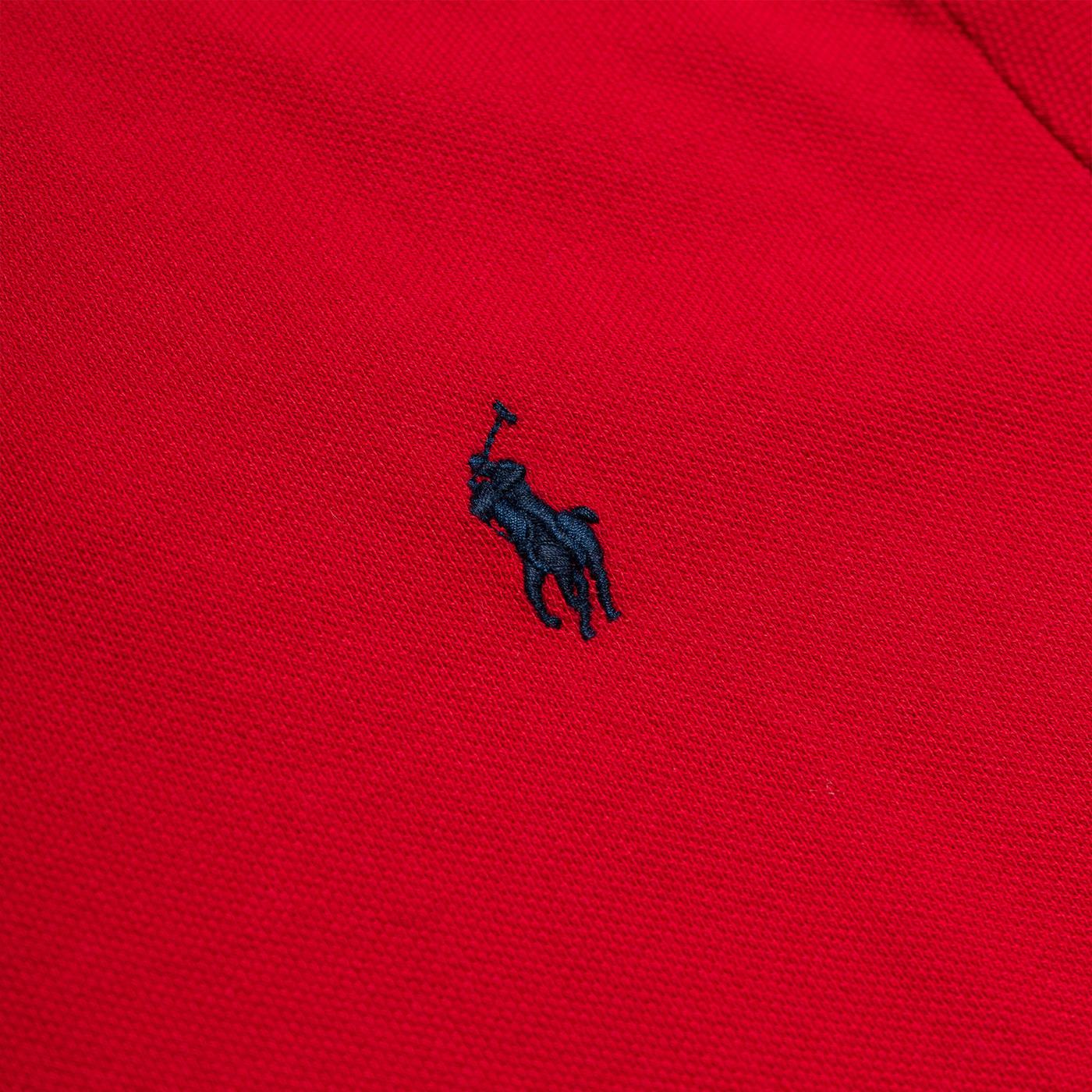 Polo Shirt POLO RALPH LAUREN Slim Fit Mesh Polo Shirt Red for Man ...