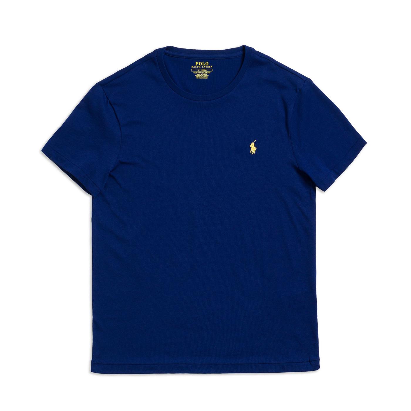 T-Shirt POLO RALPH LAUREN SS T-Shirt Blue for Man | 710671438234 