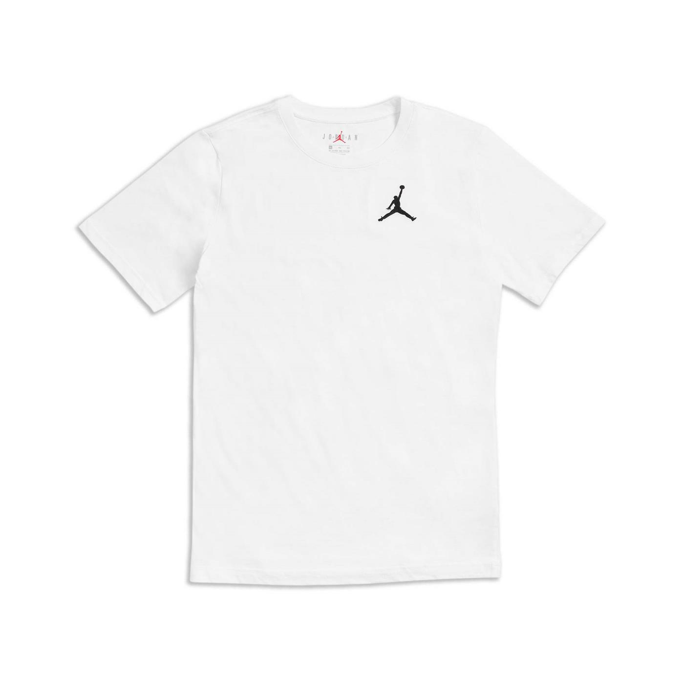 T-Shirt NIKE Jordan Boys Jumpman Air Embroidery Tee White for Junior ...