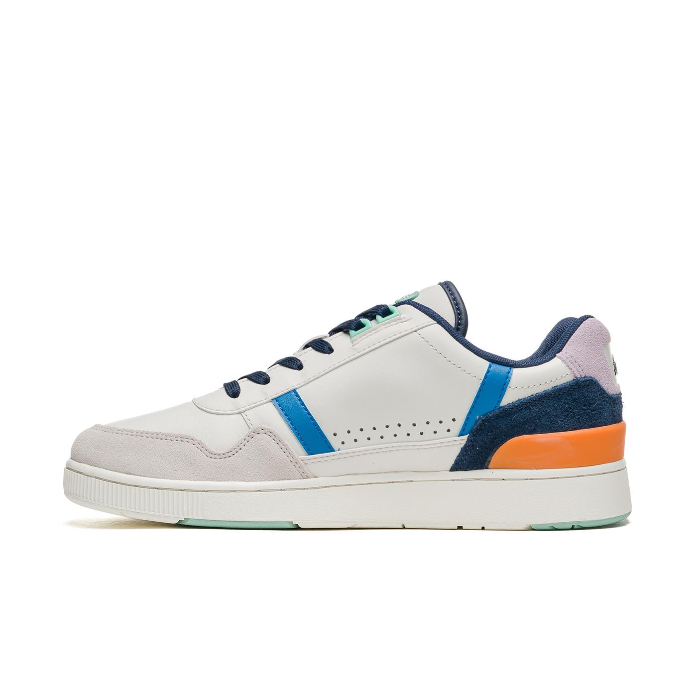 crack synd Duchess Lacoste T-Clip Off White/Blue | ChronosconsultingShops