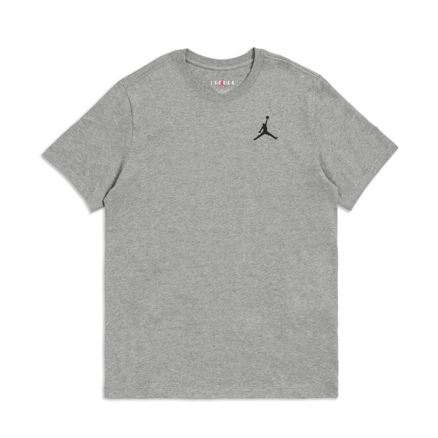 T-Shirt NIKE Jordan Jumpman Embroidery SS Tee Grey for Man | DC7485-091 ...