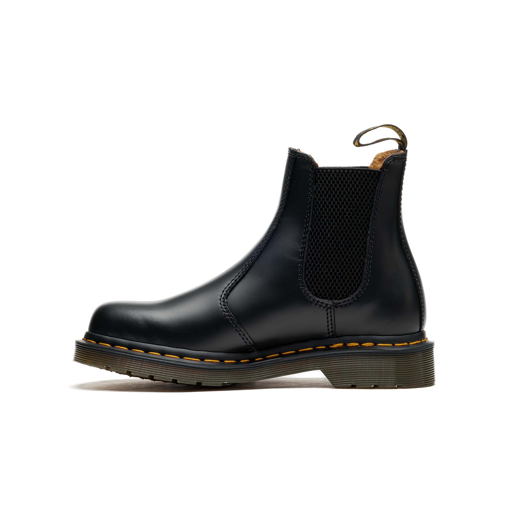 Boot DR. MARTENS 2976 Yellow Stitch Smooth Black for Unisex