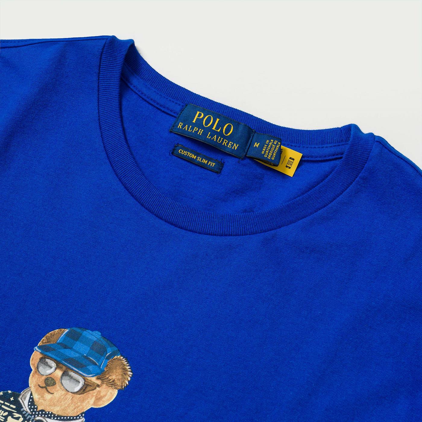 T-Shirt POLO RALPH LAUREN Ski Polo Bear T-Shirt Blue for Man | 710853310005  