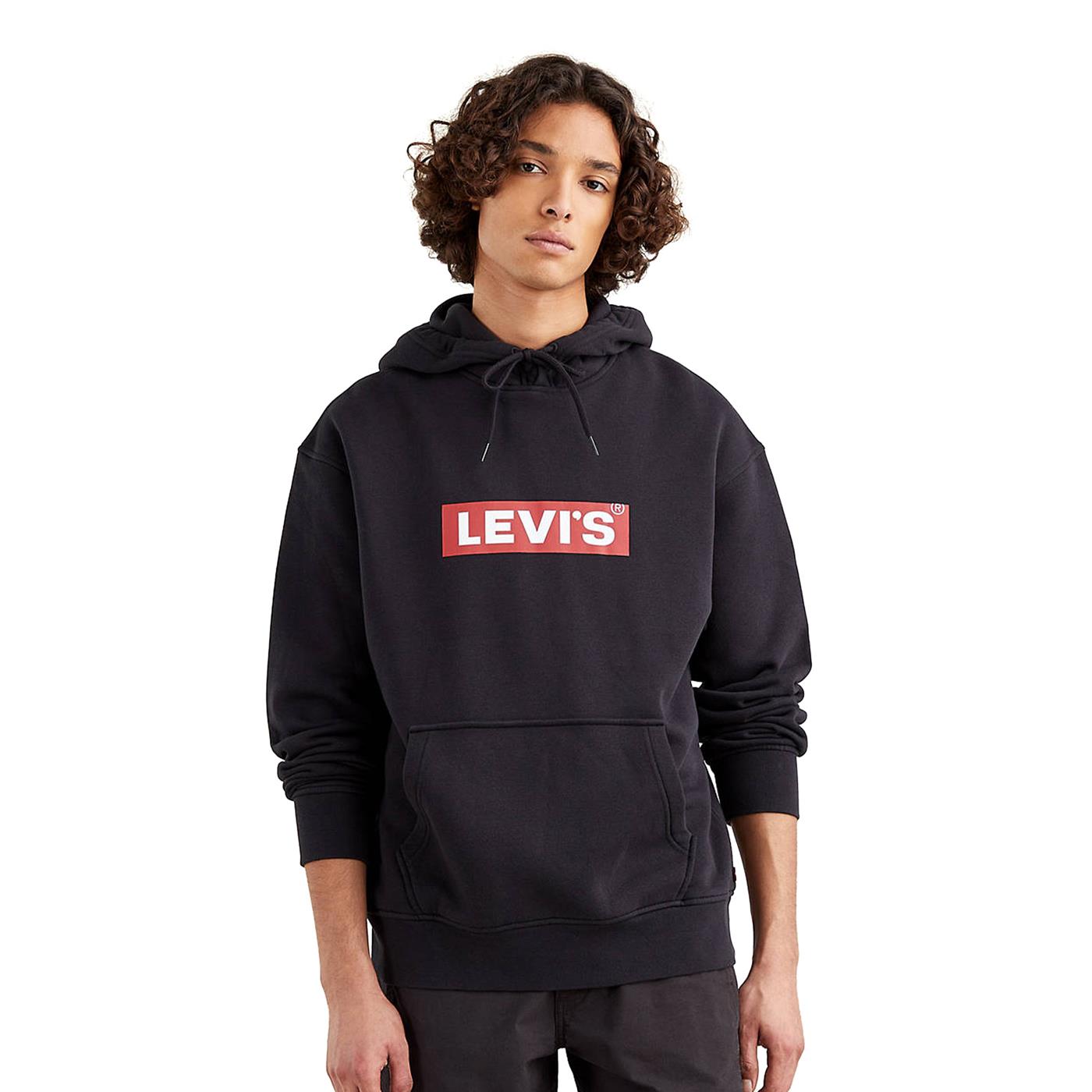 Sweatshirt Levis T3 Relaxed Graphic Hoodie BT Black for Man | 38821-0114 |  