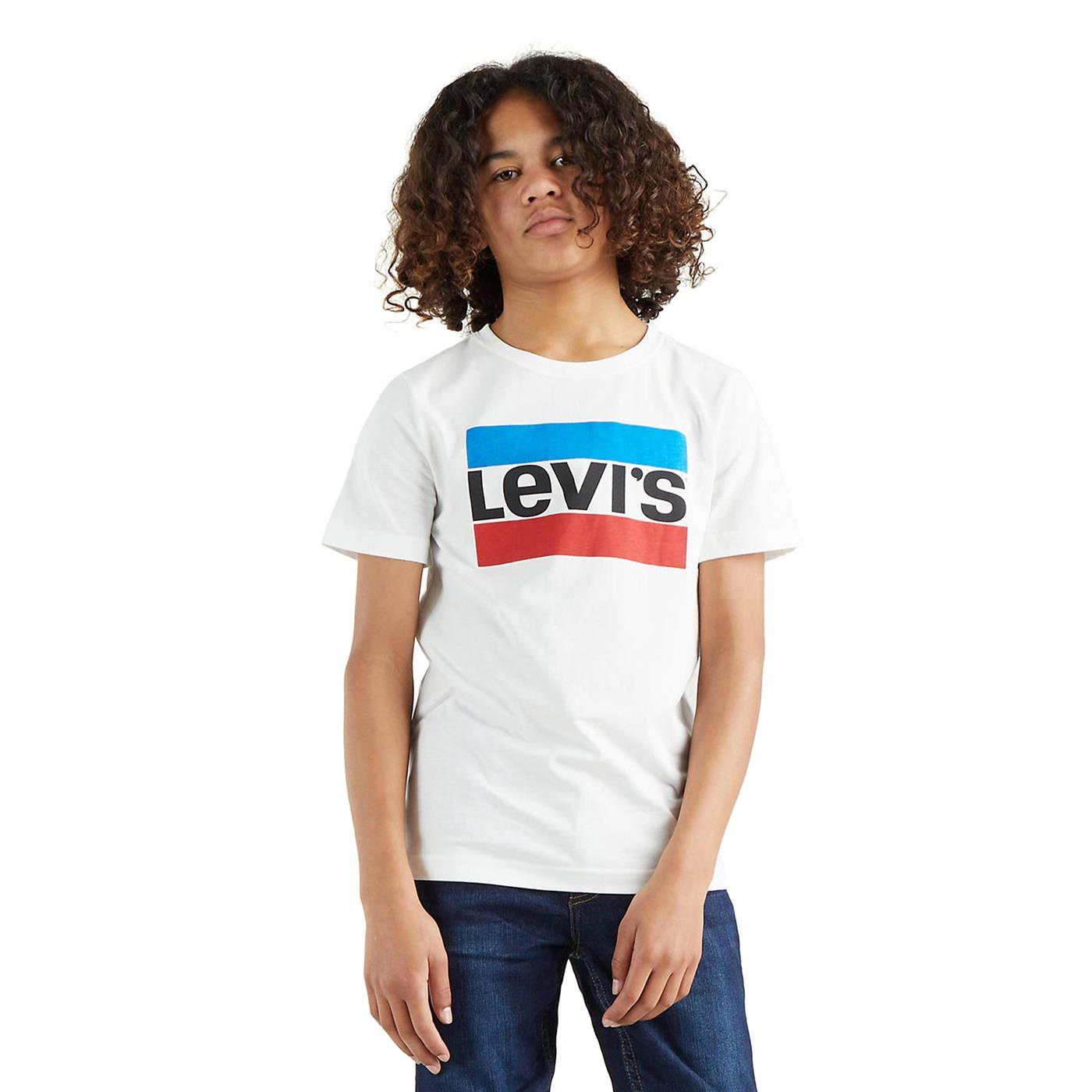 Shirt Levis Bluzy Sportswear Logo Tee White for Junior | 9E8568 - T | 001 -  Sherpa-lined Safari Jacket - RvceShops