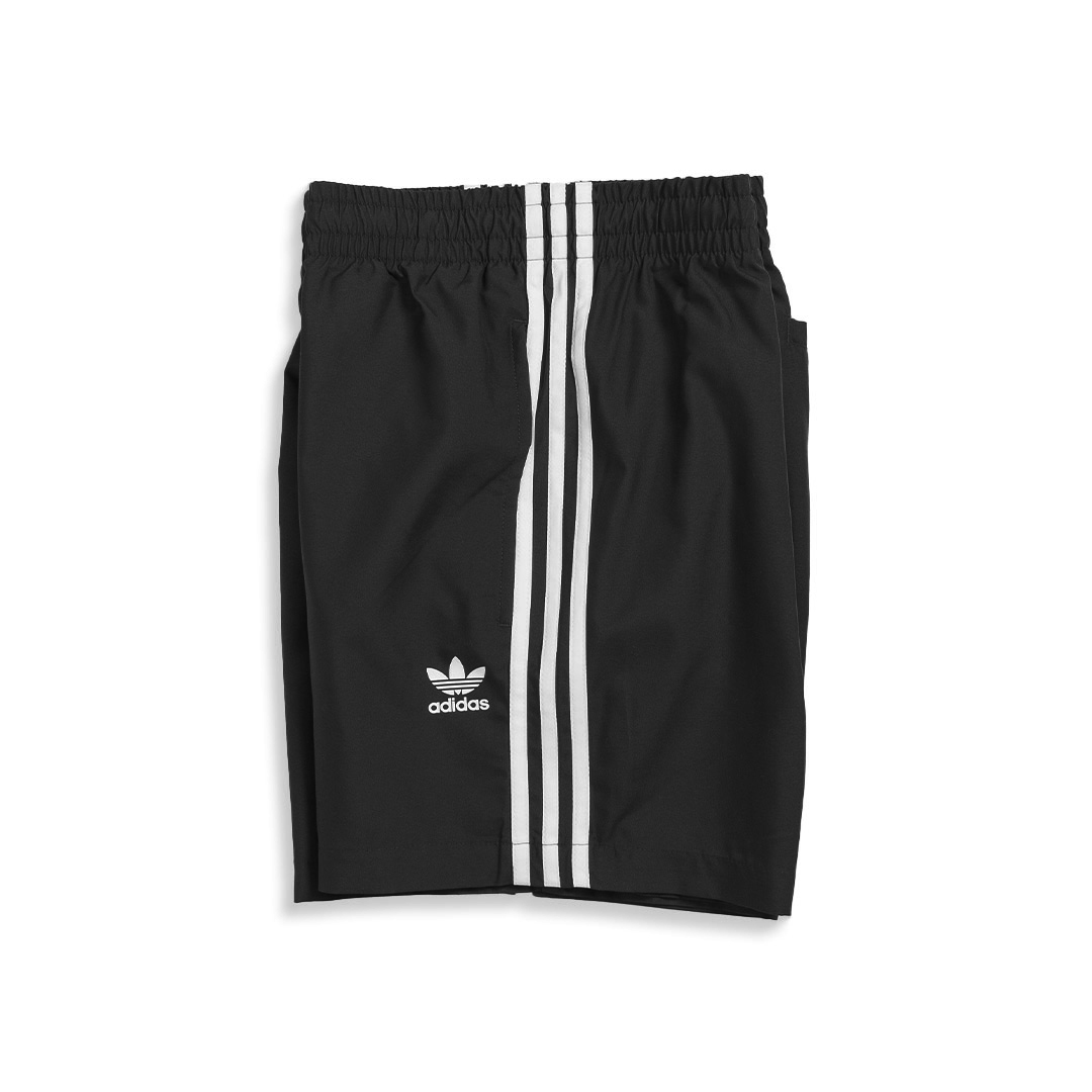 Swimming Shorts ADIDAS 3-Stripes Swimshort Black for Man | H06701 ...