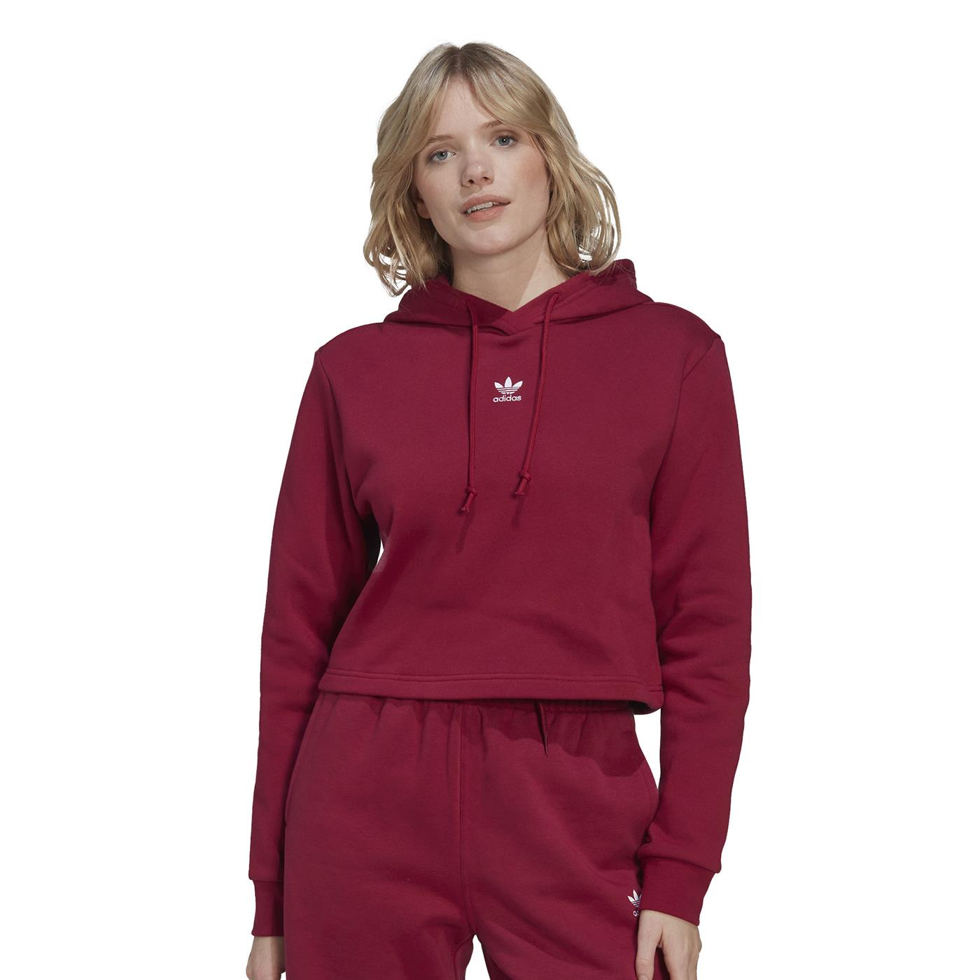 | HJ7849 | Included in the collection is the adidas | Sweatshirt ADIDAS Hoodie Bordeaux Woman