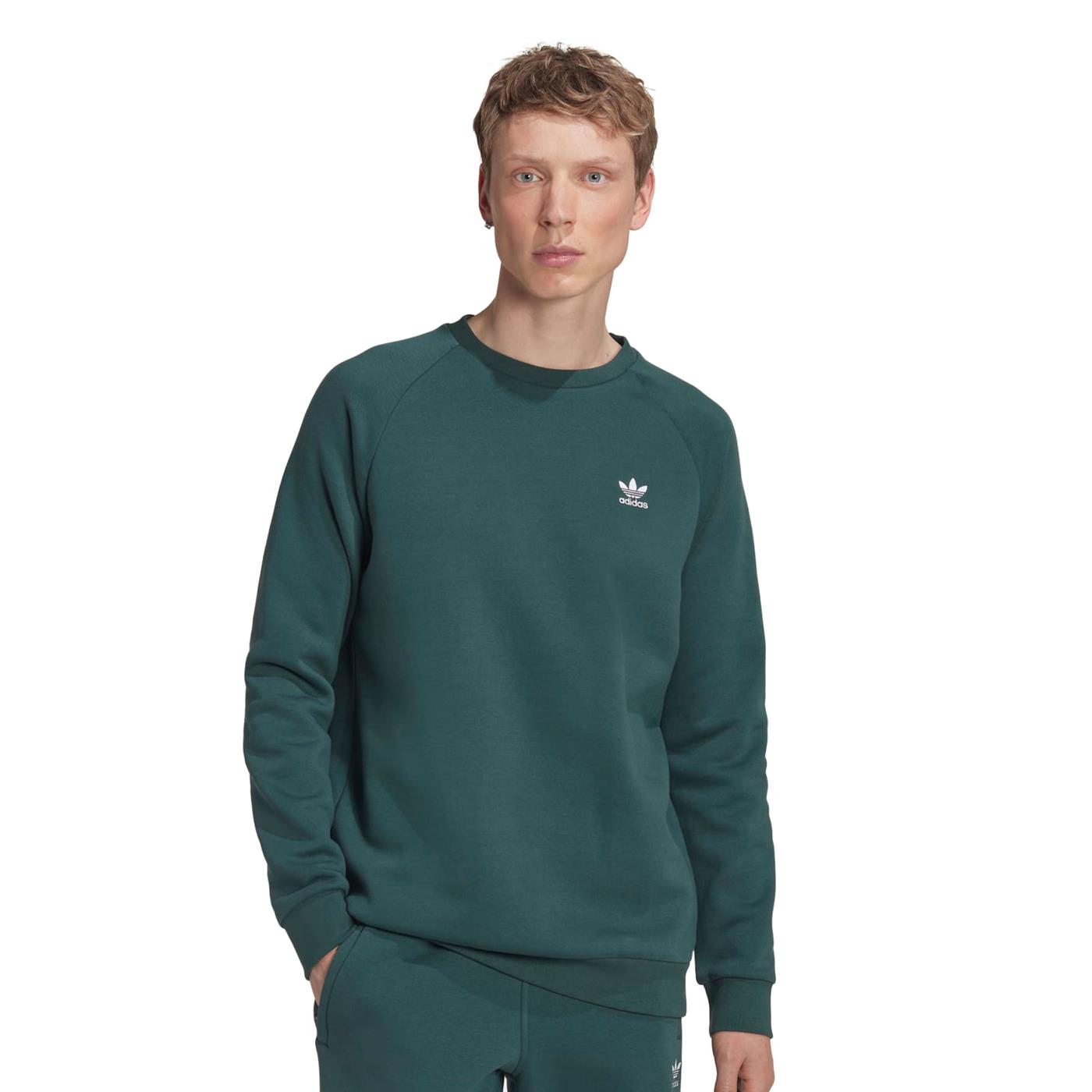 premier ontsnappen Overdreven Sweatshirt ADIDAS custom Essential Crew Green for Man |  CamaragrancanariaShops | adidas custom originals summer deck spring | HJ7993