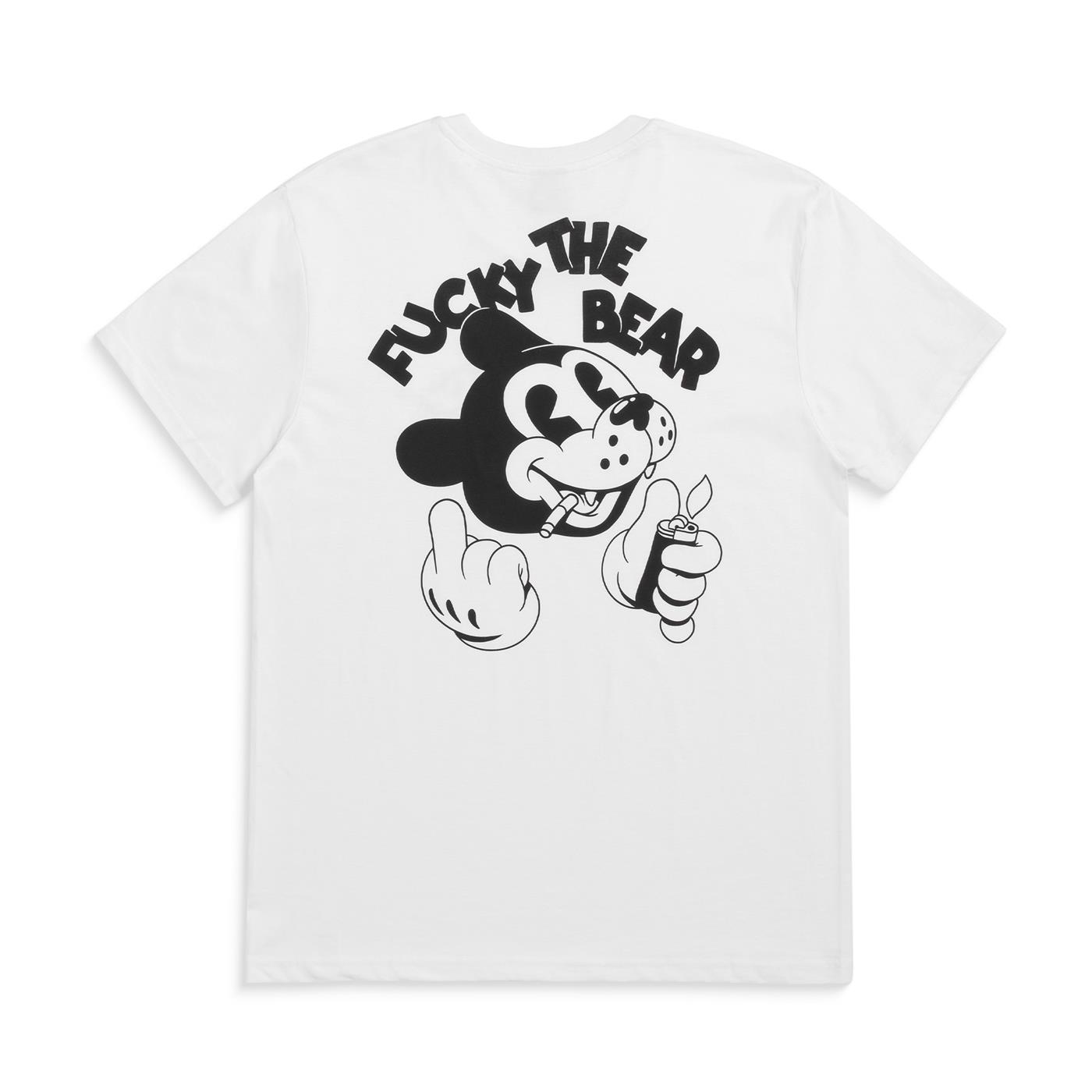 T Shirt The Dudes Fucky T Shirt Branco De Homem 1005529fw22 Xtreme Pt