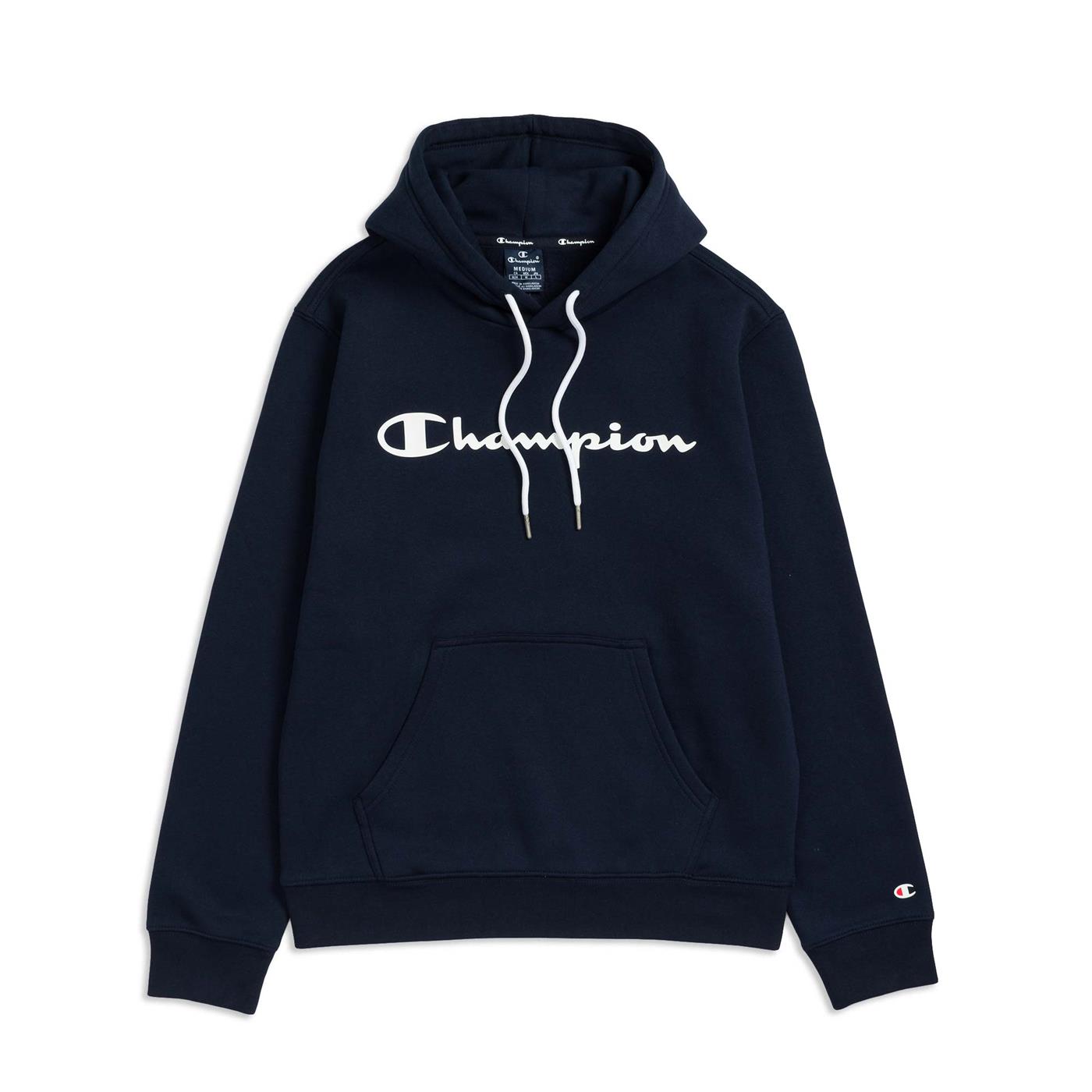ophobe Sælger Forbindelse CamaragrancanariaShops | Sweatshirt CHAMPION Hooded Sweatshirt Blue for Man  | 218282BS501 | Track Unbrushed Fleece Cotton Sweatshirt