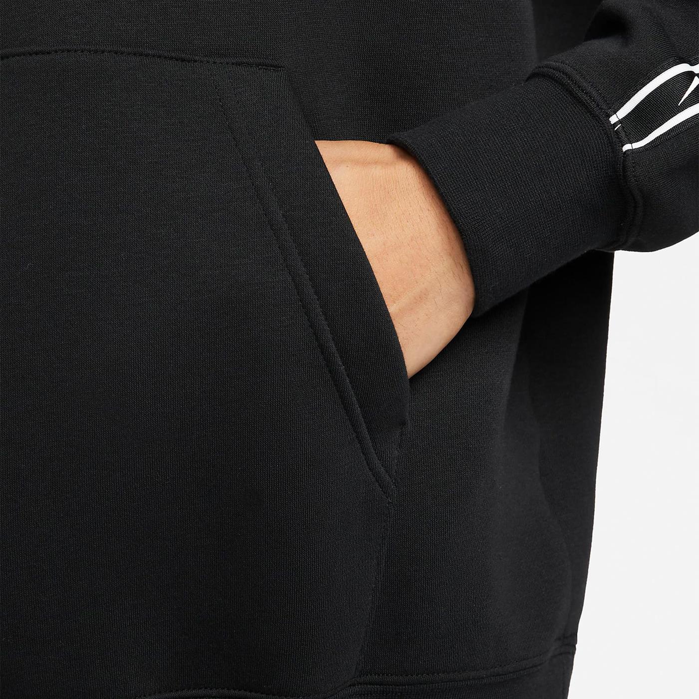 Sweatshirt NIKE Repeat SW Fleece PO Hood BB Black for Man | DX2028-010 ...