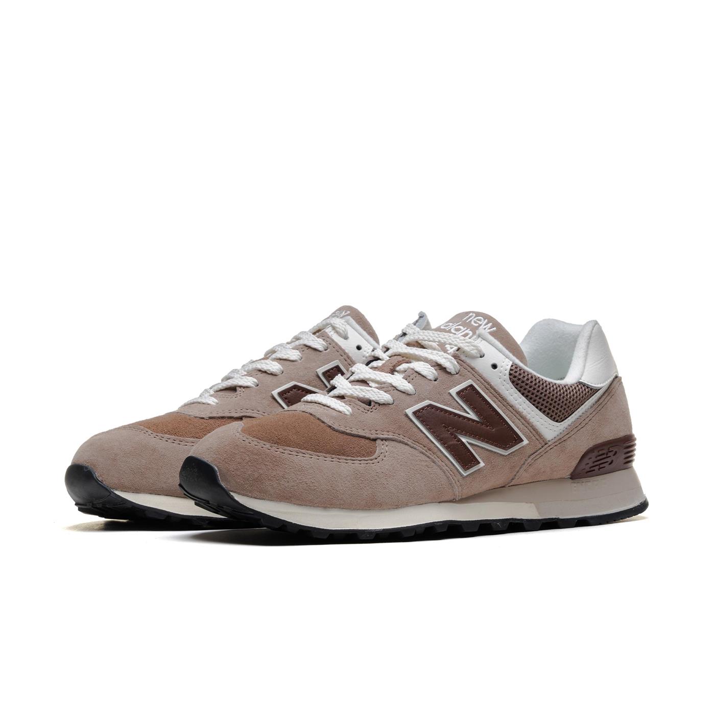 new balance 574 marron