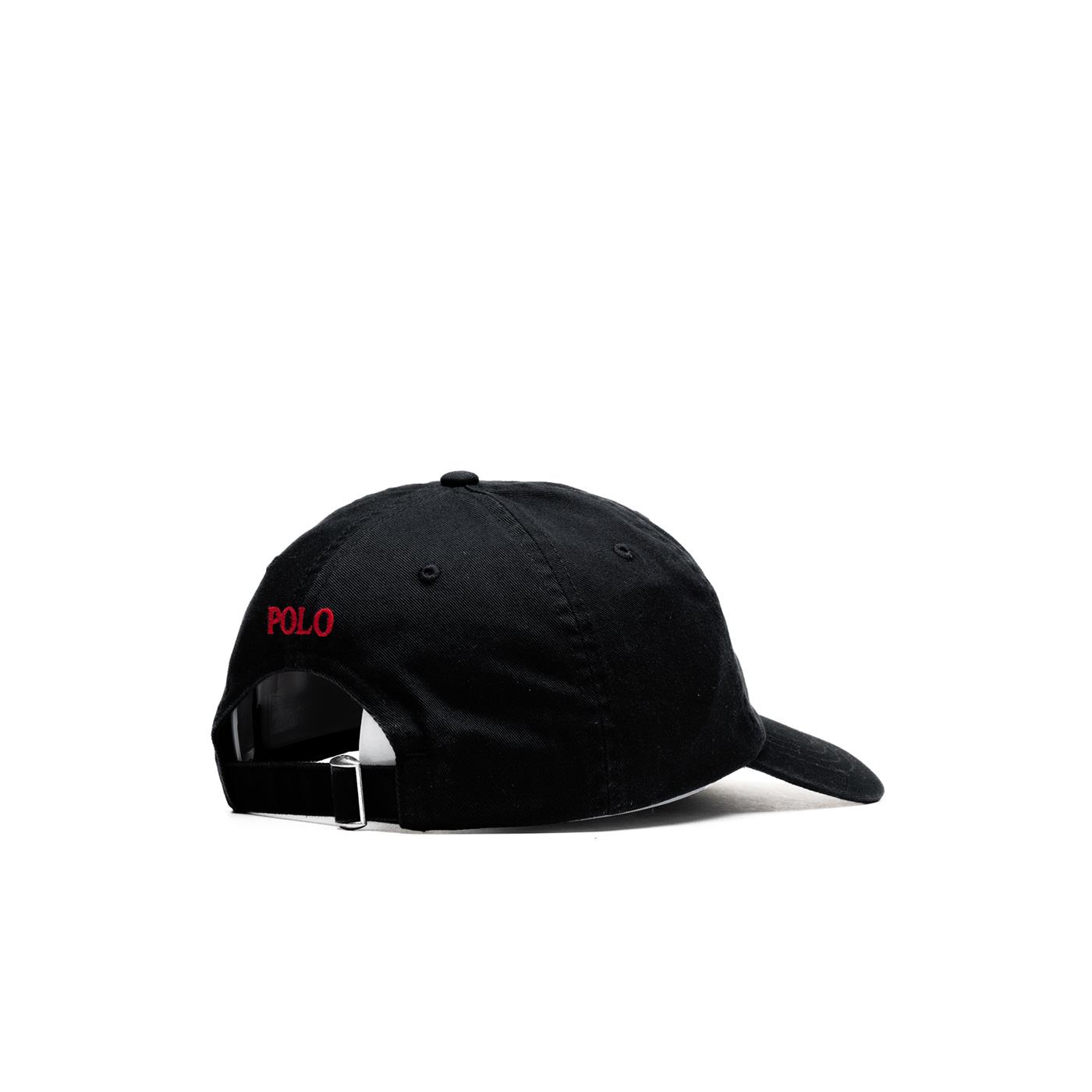 All black clearance polo hat