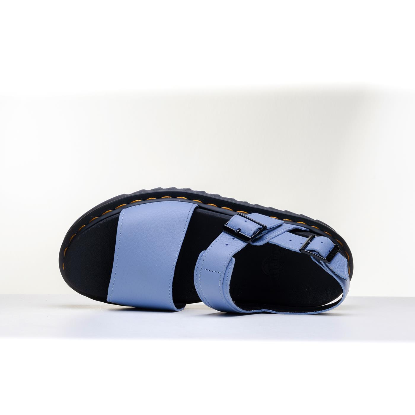 Dr martens discount voss sandals blue