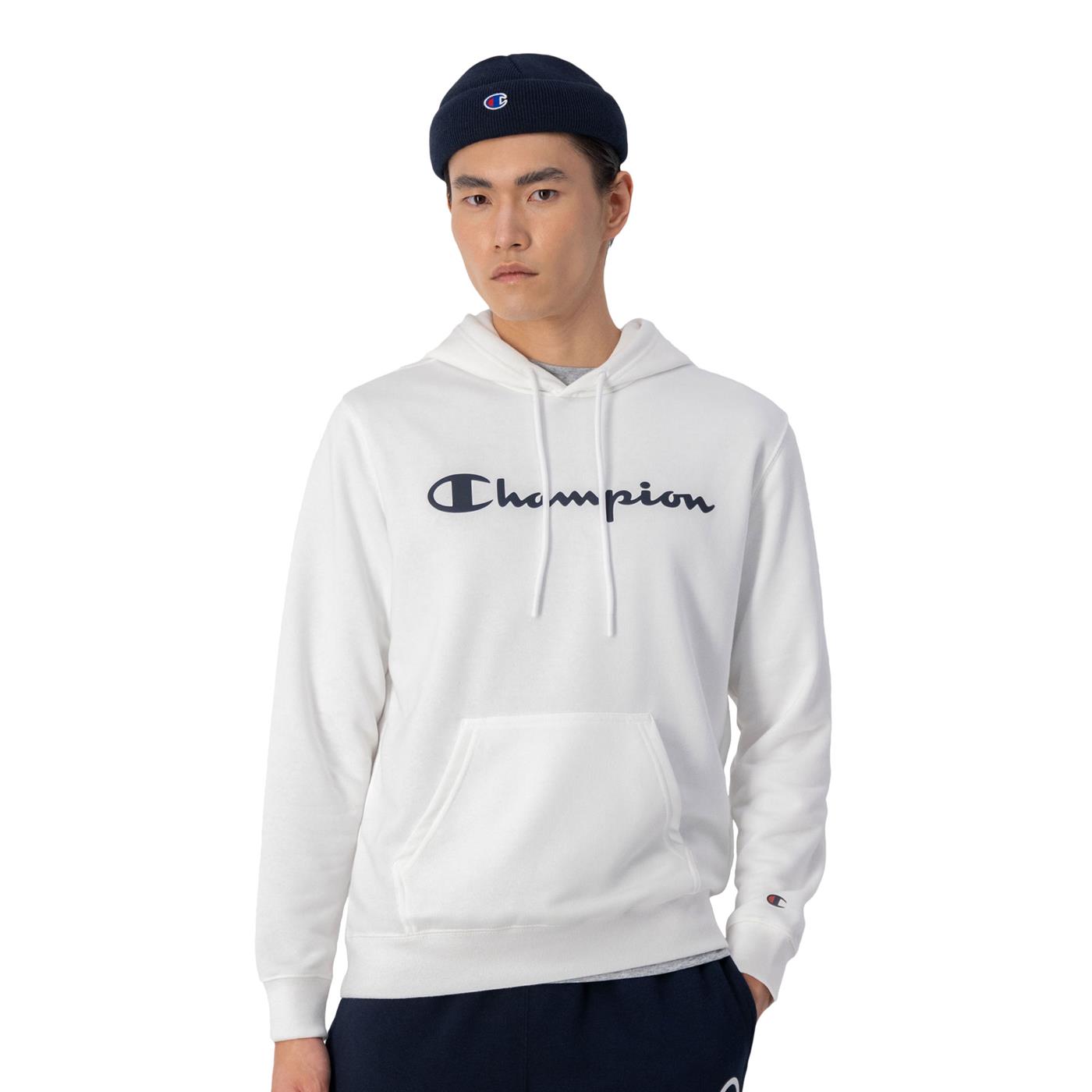 CHAMPION Hooded Sweatshirt Blanco de Hombre | 218528-WW001 XTREME.PT