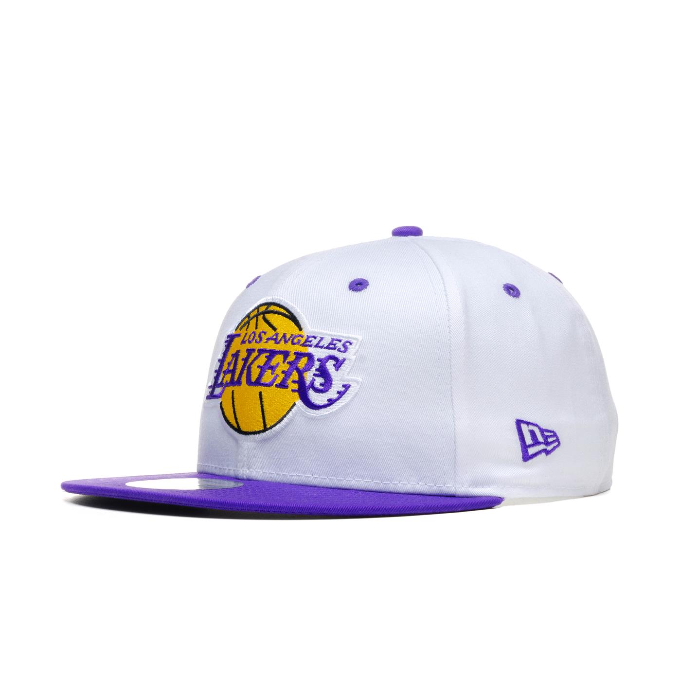 New era 60358013 White Crown Team 9Fifty Los Angeles Lakers Cap