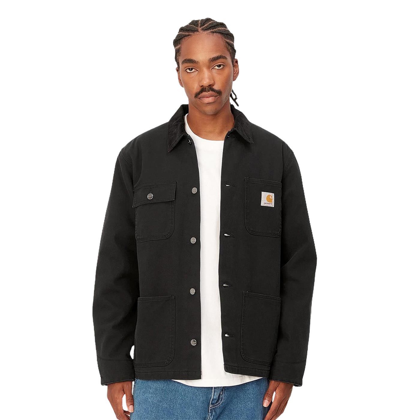 Carhartt wip clearance michigan coat black