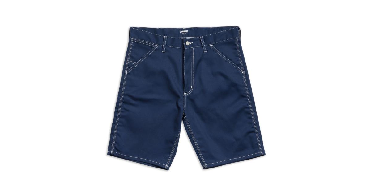 Carhartt wip cheap chalk shorts