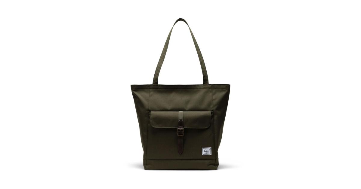 Herschel black hotsell tote bag