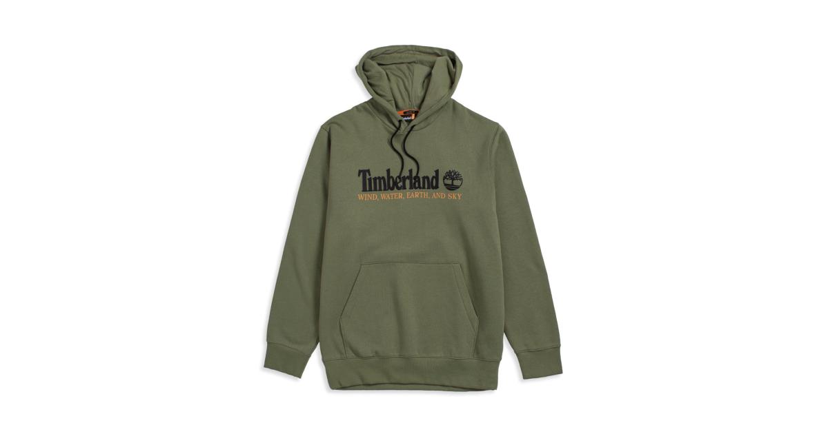 Green discount timberland hoodie