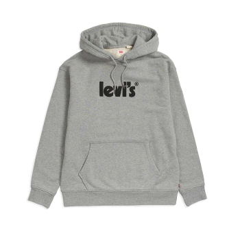 Relaxed Graphic PO Poster Hoodie