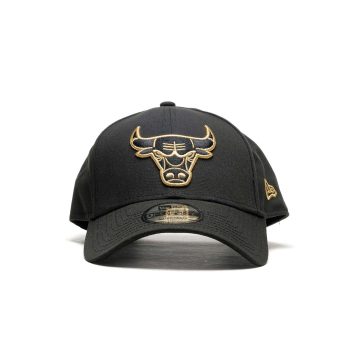 Black and Gold 9Forty Chicago Bulls