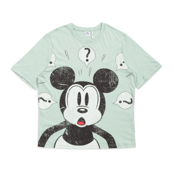 Mickey OH/Question S/S Top