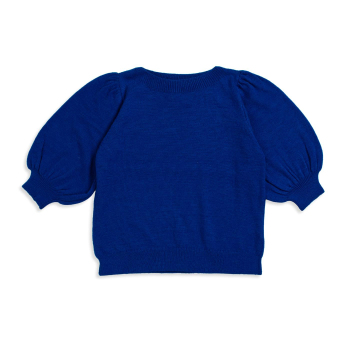 Kensa 3/4 Puff Sleeve Pullover Knit
