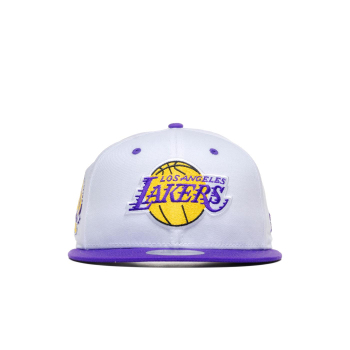 White Crown Patch 9Fifty LA Lakers