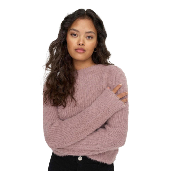 Jola Mia L/S O-Neck Puff Pullover Knit