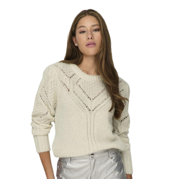 Alicia Life LS Detail ONeck CC Knit